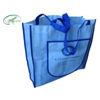 Non woven shopping bag with handle reusable