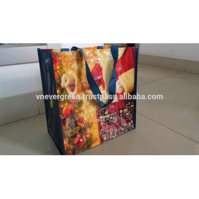 Vietnam Reusable Bopp Laminated PP Woven Bg