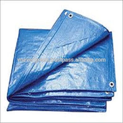 Big Supplier of PE Tarpaulins For Construction Industry Vietnam Evergreen